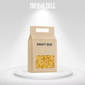 custom kraft cereal packaging