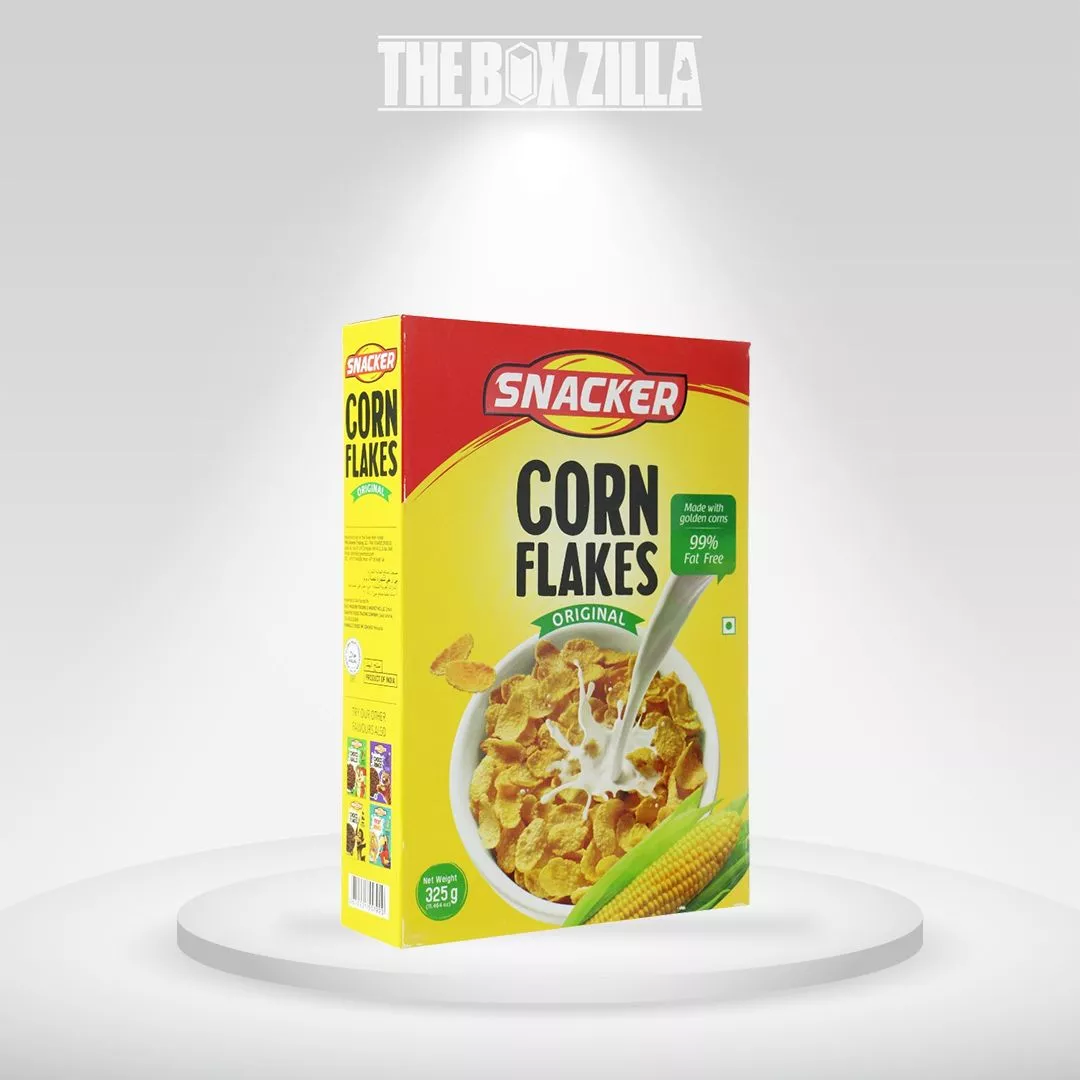 eco-friendly Corn Flakes Cereal Boxes