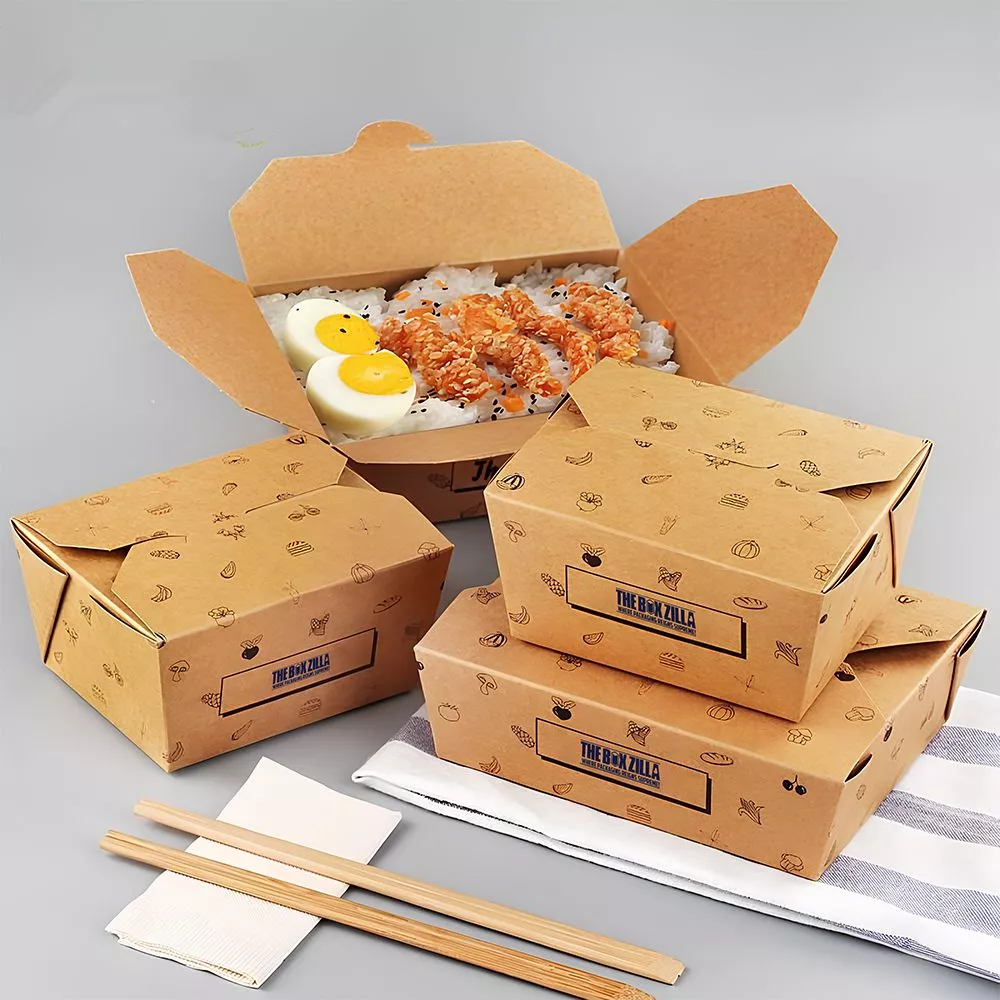 Corrugated food boxes