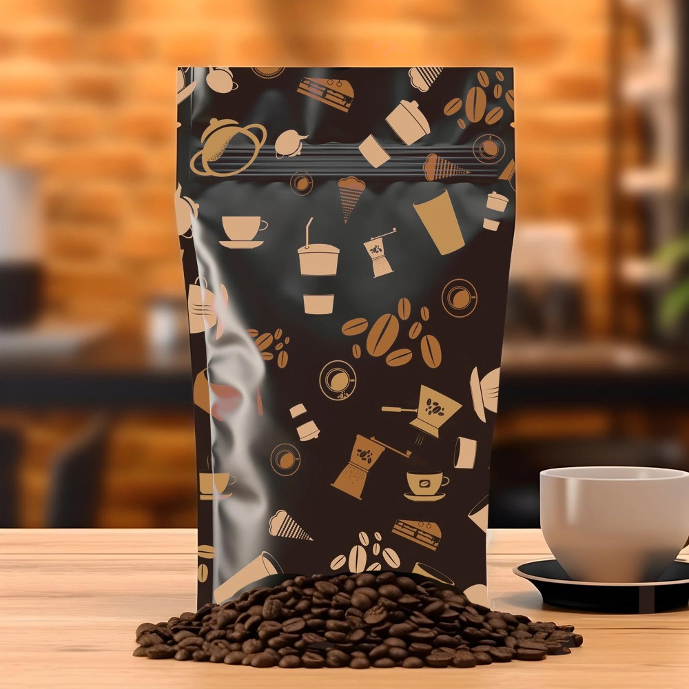 Custom printed coffee bags stunning quality with no minimums