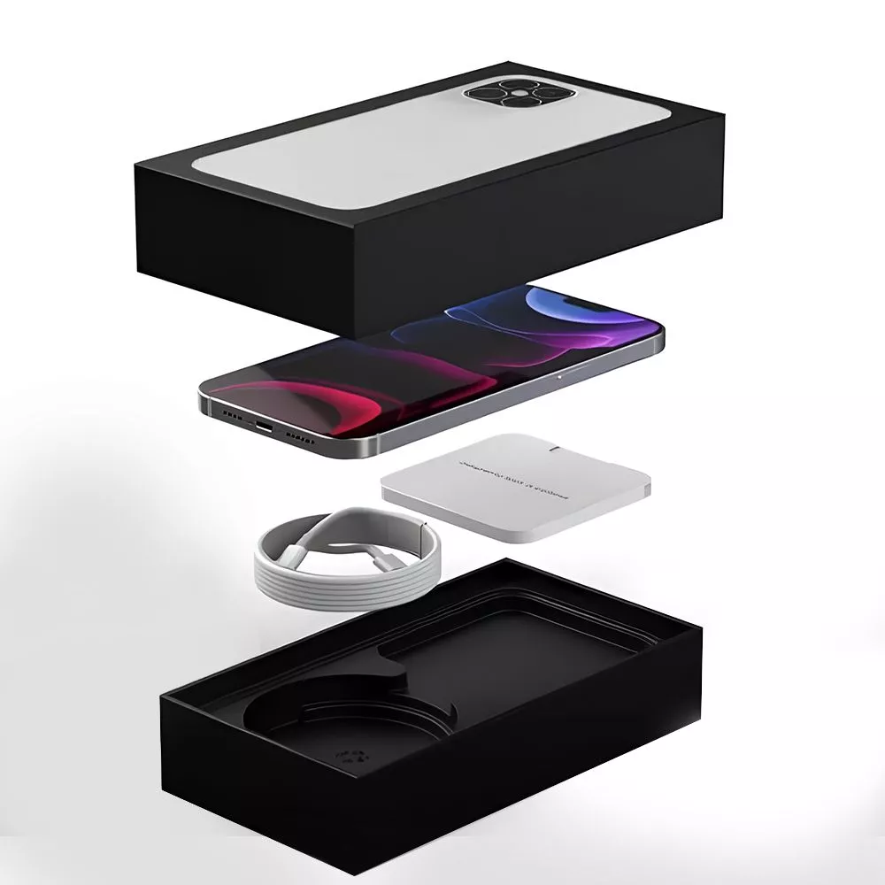 Custom cell phone packaging boxes with accessories