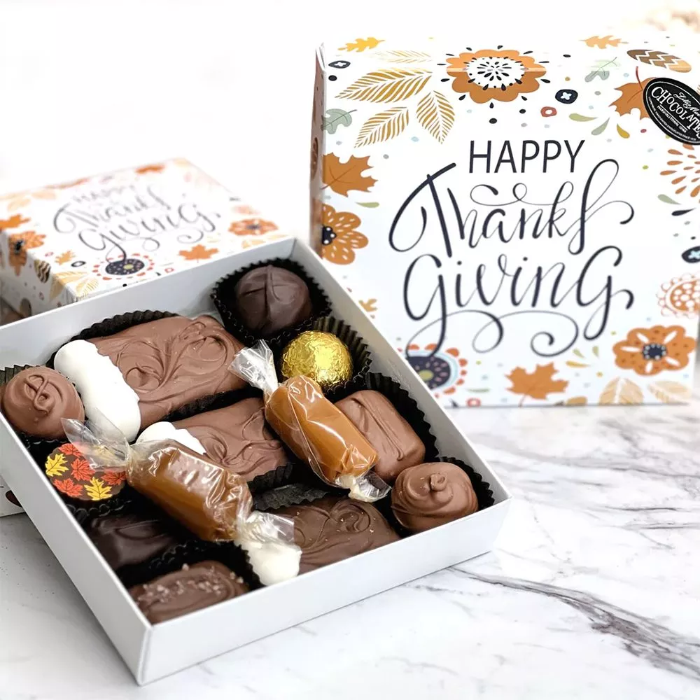 Thanksgiving Gift boxes with Goodies, Chocolates