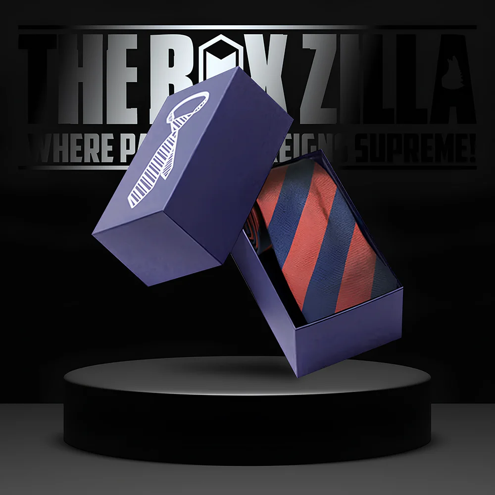 Custom tie boxes & packaging | The Box Zilla