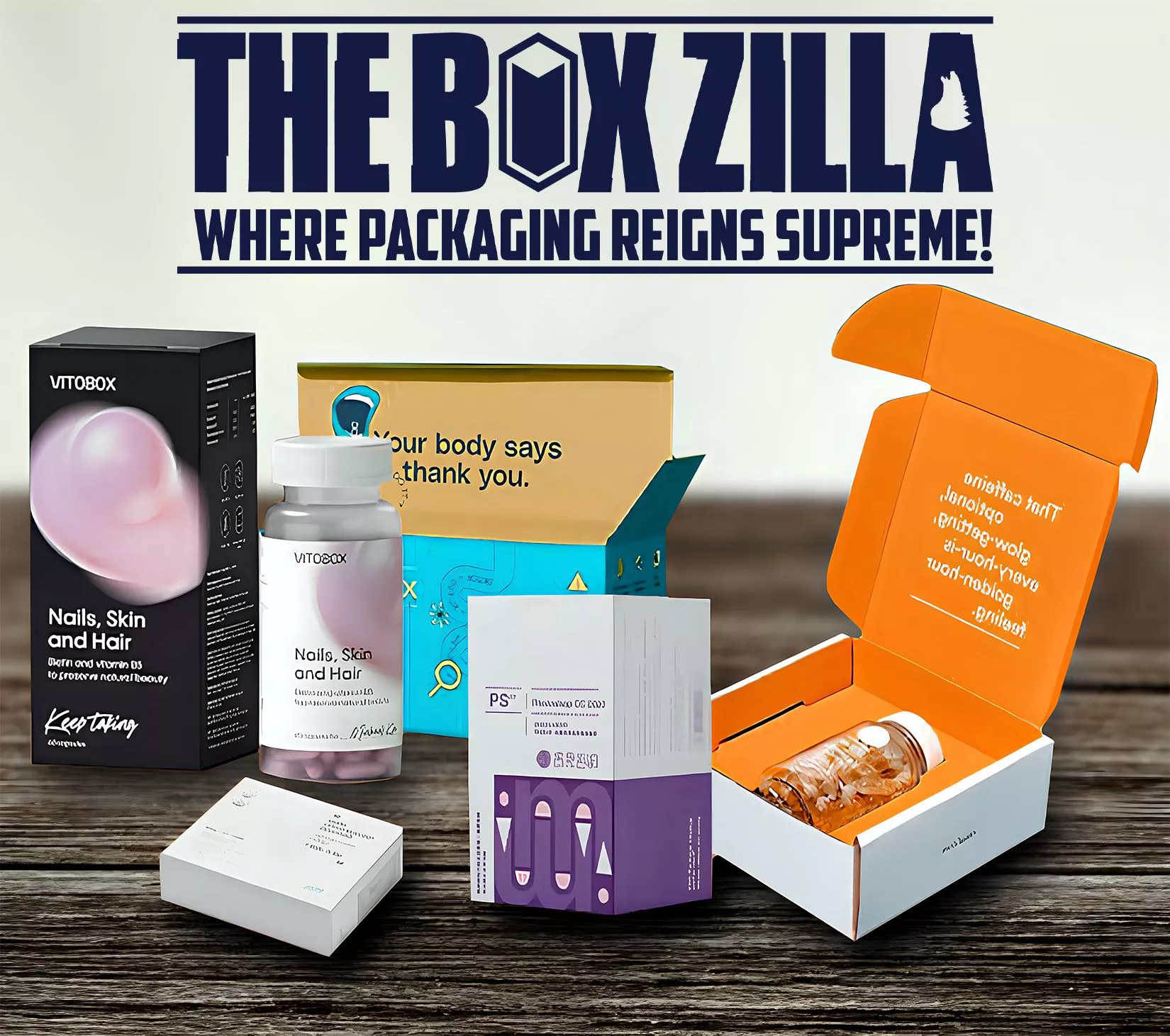 Custom printed pharmaceutical packaging boxes | The Box Zilla