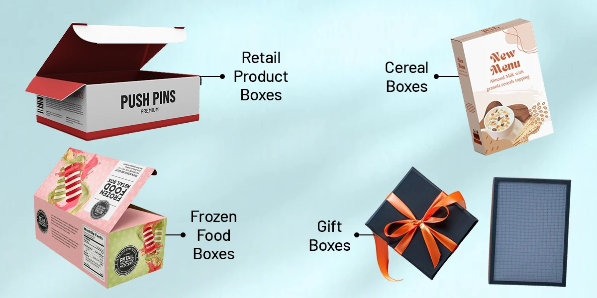 Popular Types of Carton Boxes