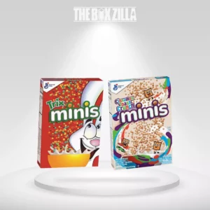 Custom mini cereal boxes with wholesale rates - The Box Zilla