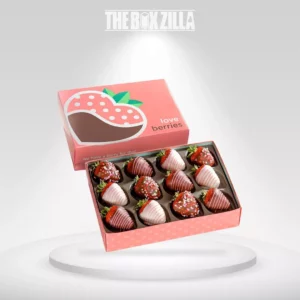 Custom Chocolate Strawberry Boxes