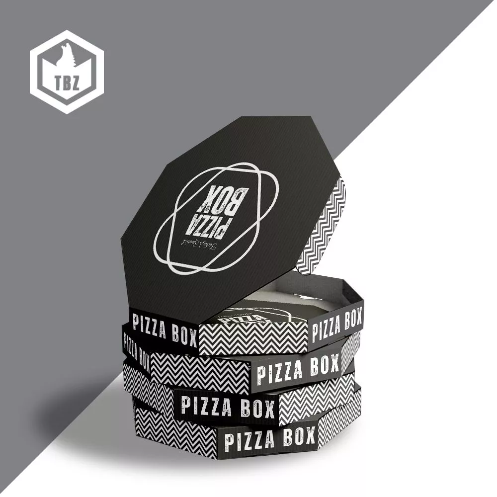 Custom printed small pizza boxes & packaging