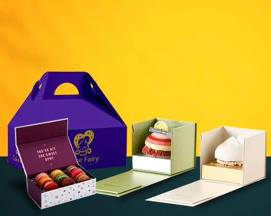 Custom luxury bakery boxes with unique designs