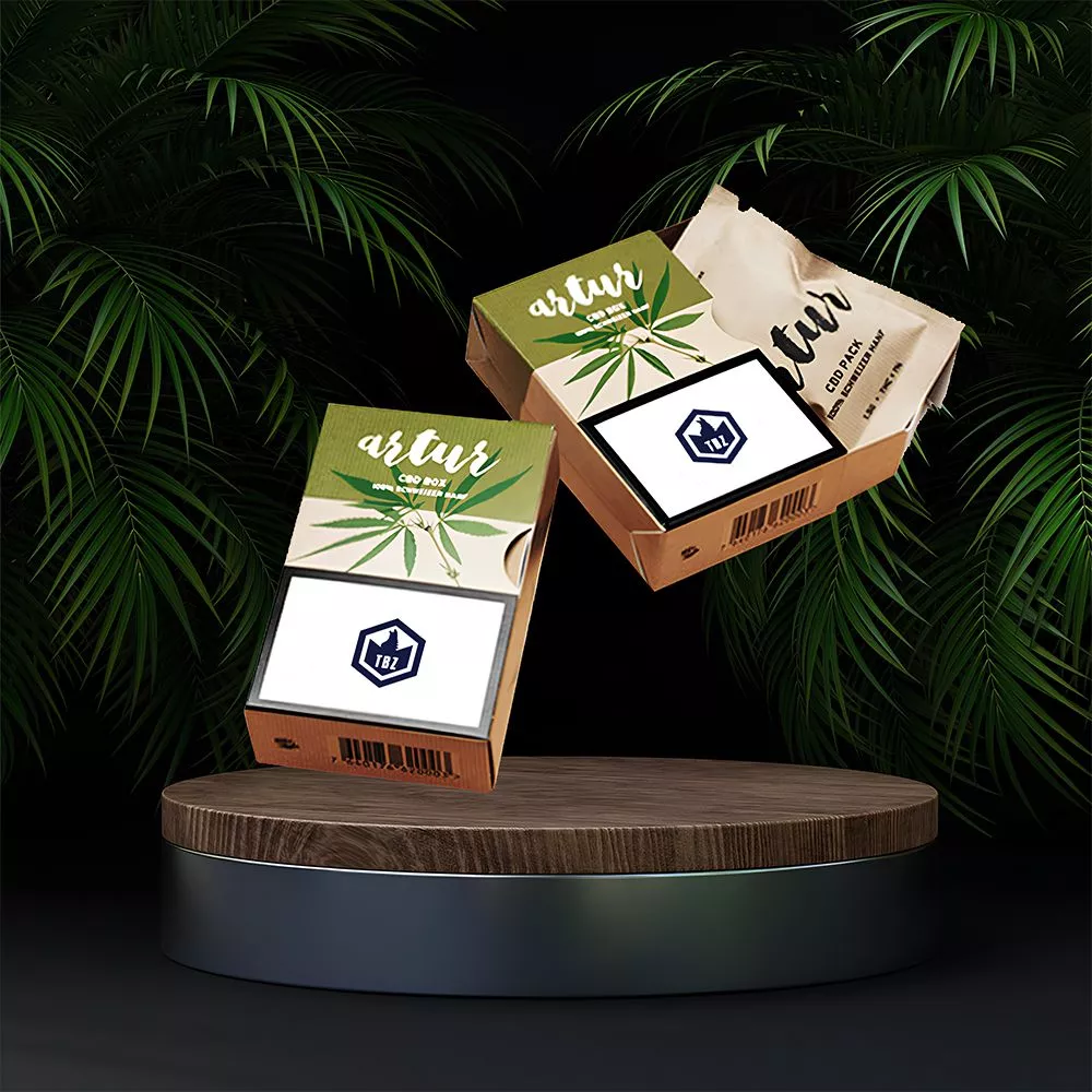 Custom marijuana boxes with logo