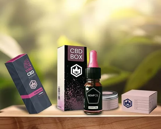 Custom printed cbd boxes with logo