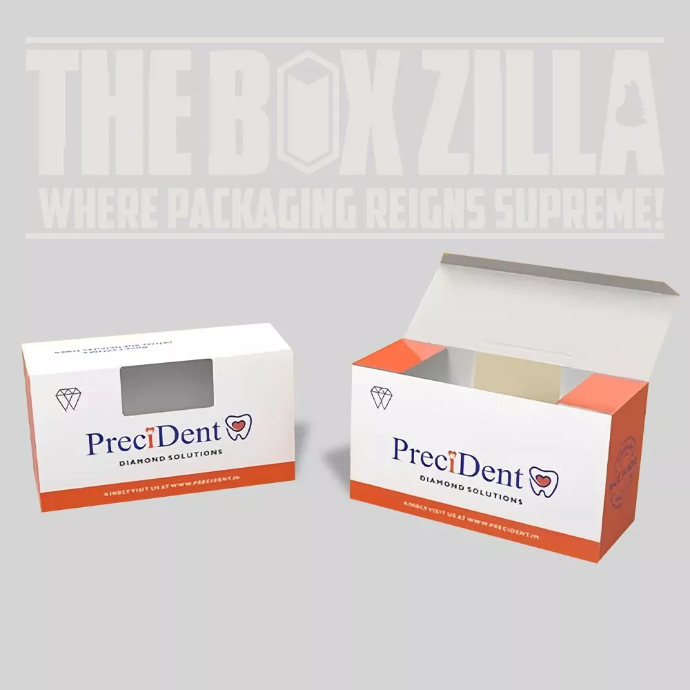 Custom pharma packaging boxes with window