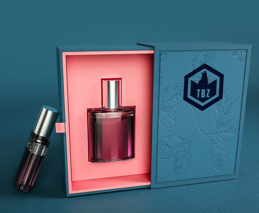 Custom perfume boxes with inserts & logo