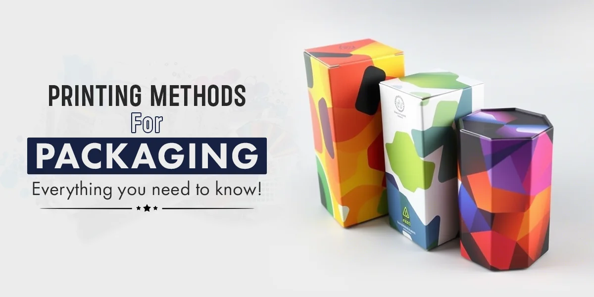 Printing methods for packaging